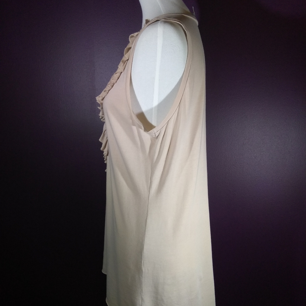 Sweet Vintage Cabi Spring 2011 Flutter Tank Euc - image 4